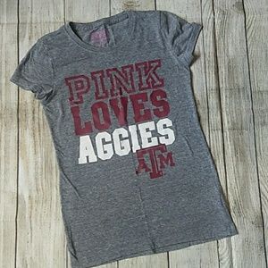 Victorias secret aggies t shirt
